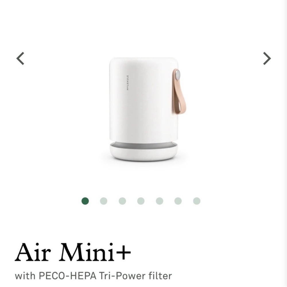 Air Mini+ White Air Purifier
